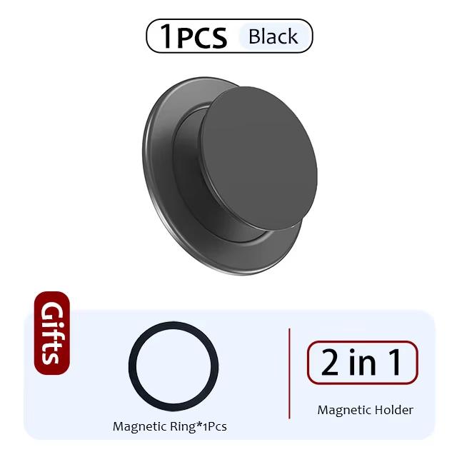 Popped Magnetic Foldable Phone Grip Holder Socket Support Tok For iPhone 17 16 15 14 13 N52 Magnet Ring Finger Expanding Stand 5