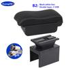 For Fiat Grande Punto Armrest Box for Fiat Punto Car Armrest Box Central Storage Box Interior Retrofit Car Accessories