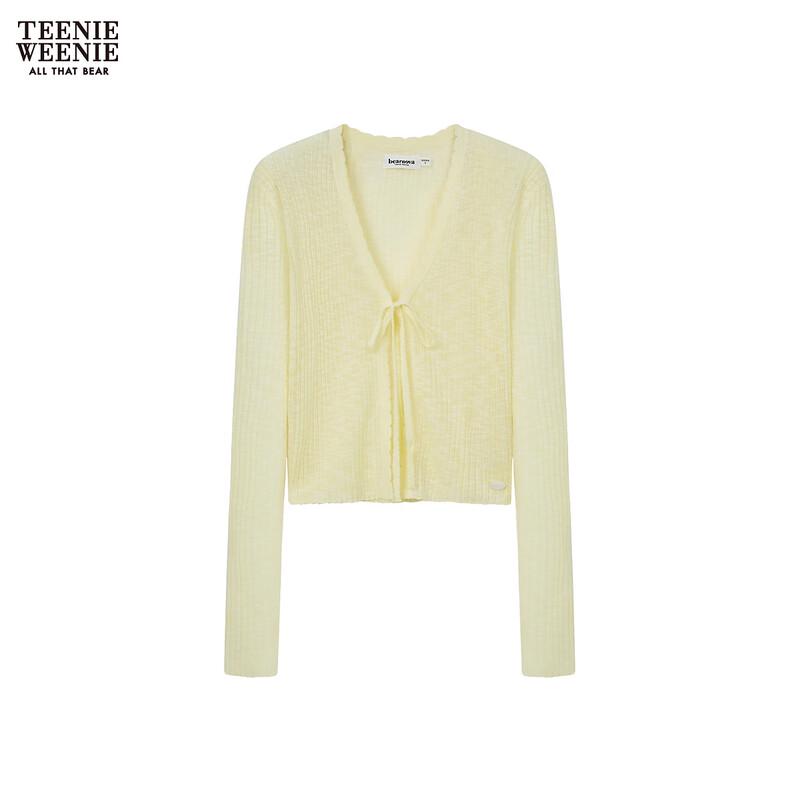 Teenie Weenie Bear V-Neck Knit Cardigan S