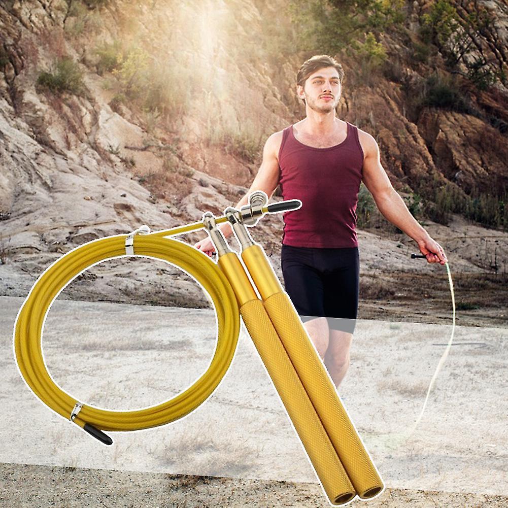 Thin Handle Fitness Jumprope Portable Sports Skipping Line Fitness Equipment