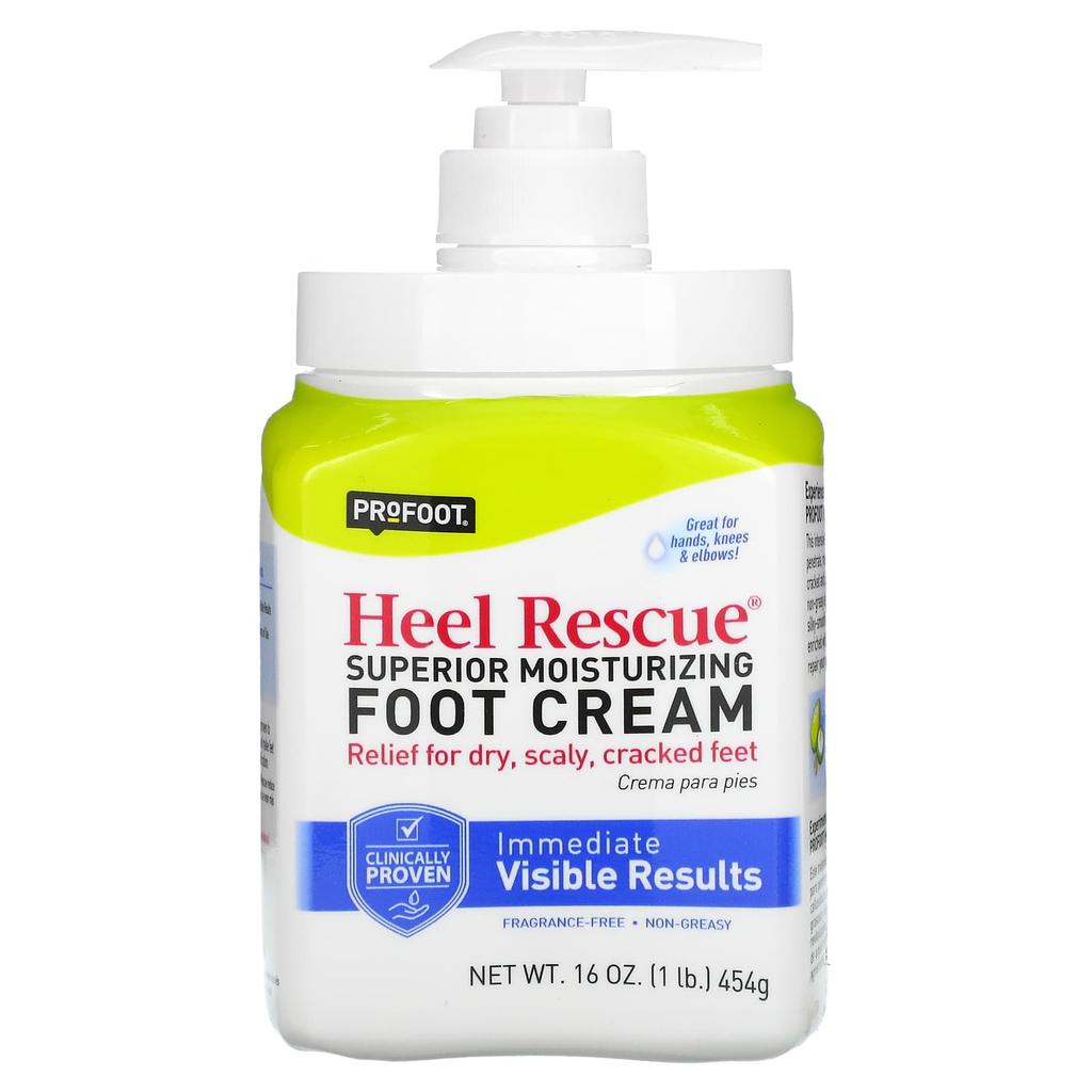 Heel Rescue, Superior Moisturizing Foot Cream, Unscented, 454G(16Oz)