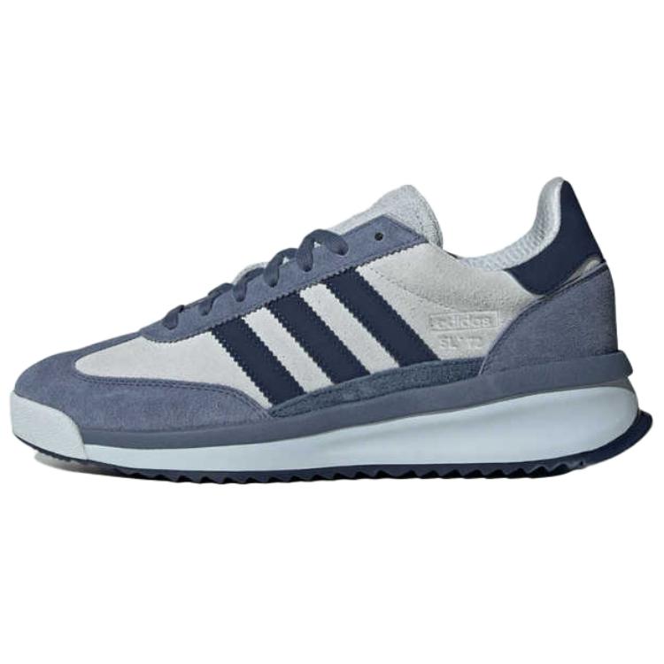 

Adidas Originals SL 72 Anti-Slip Wear-Resistant Low-Top Casual Running Shoes Unisex Blue White Sneakers JH5552 43⅓