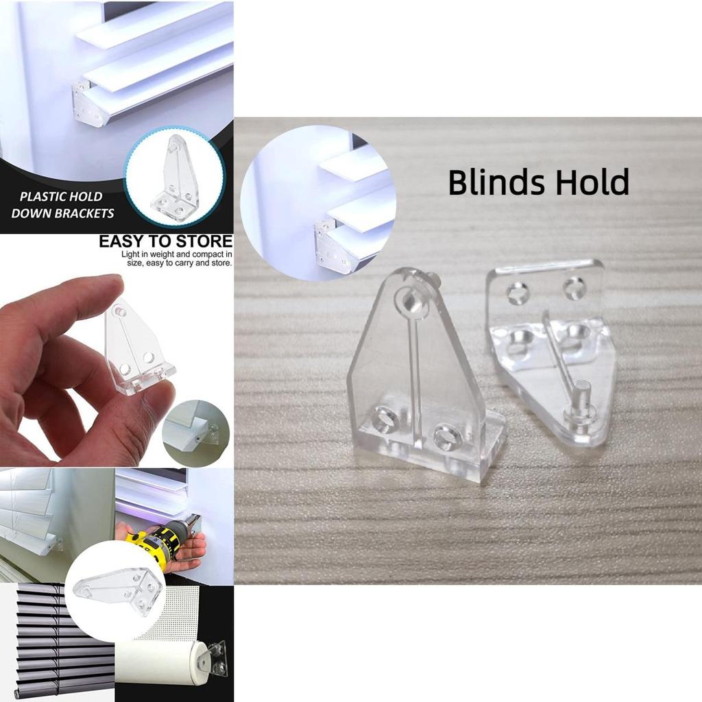 Modern And Simple 1 Inch Curtain Accessories 4-pack Blinds Positioning Hooks