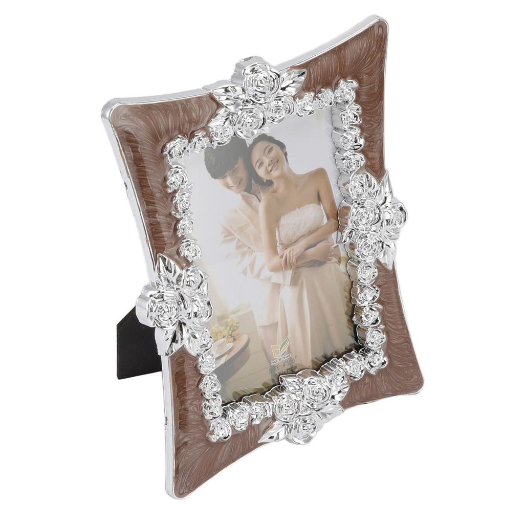 Familjefotoram Modern Enkel Rymmer 10x15cm Foto Hem Fotoram Dekoration med Ställ för Vardagsrum Sovrum