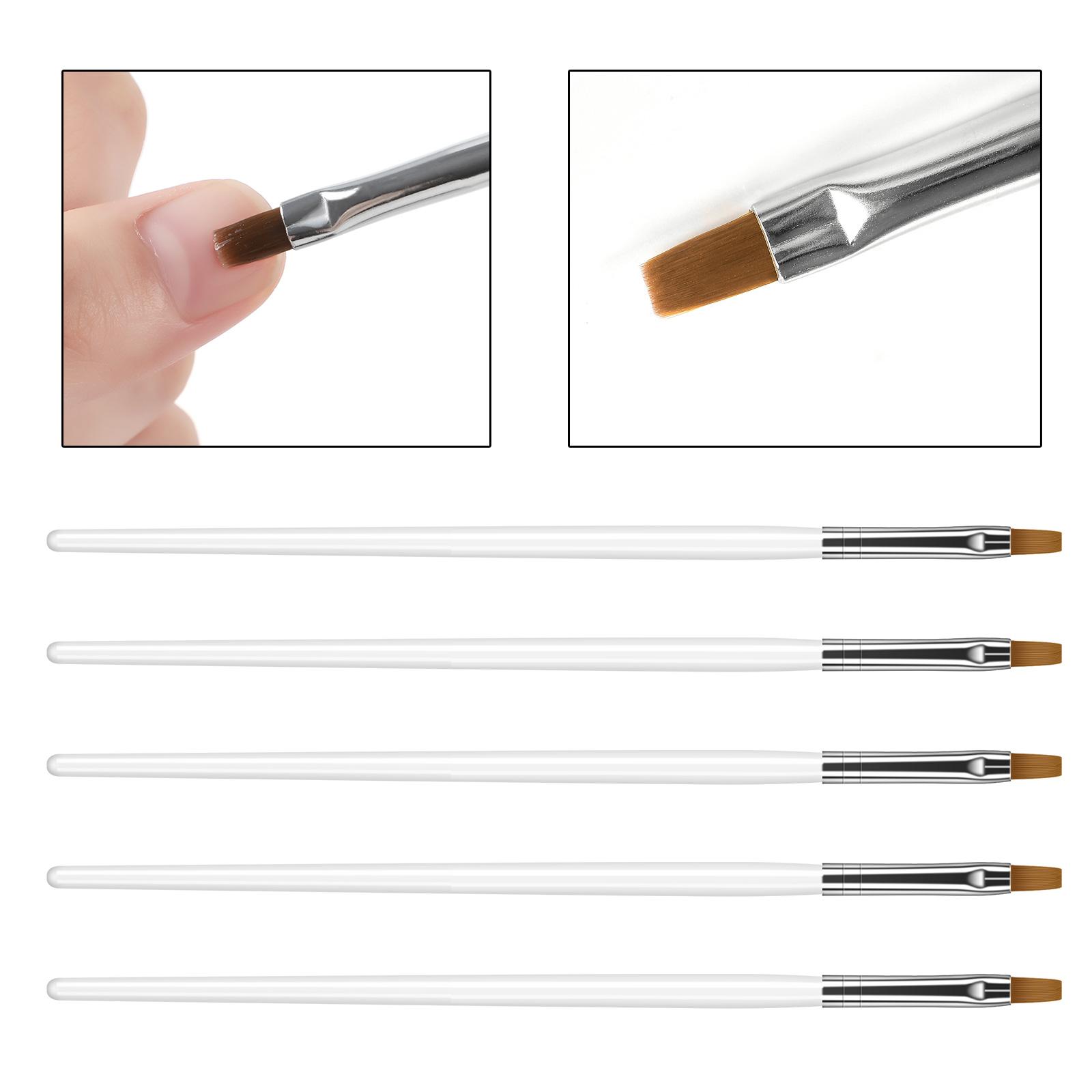 

Маникюрный инструмент, кисть для ногтей, акриловая ручка для полигель-лака для ногтей, УФ-гель, акриловый гель для наращивания ногтей, инструменты для дизайна ногтей