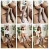 Women'S Fleece Tights Ladies Women'S Insulated Tights Warm Pantyhose Fake Translucent Fleece Winter Tights High Elastic Pants High Quality
