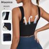 Women's Wide Shoulder Tank Tops Women's Seamless Sports Bra Yoga Bottoming Bra Wireless Underwear