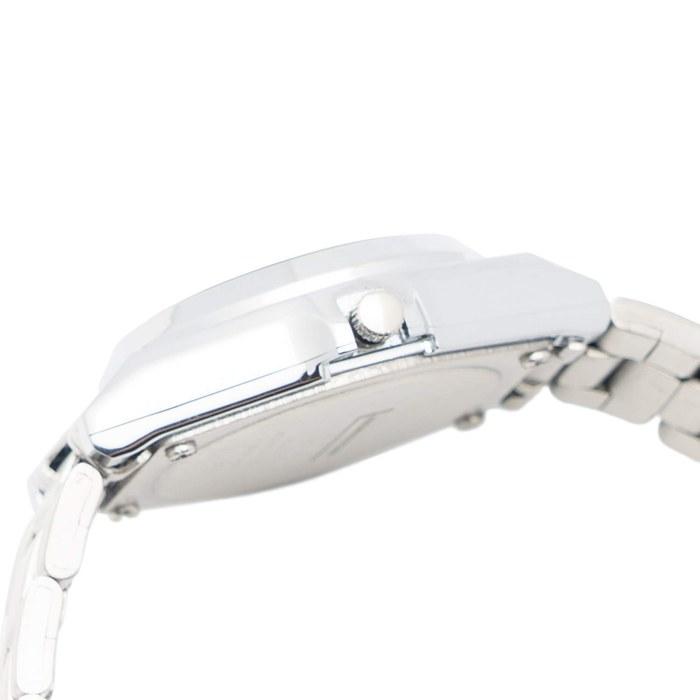 [Citizen Q&Q] Watch Q&Q Analog Solar Waterproof Date Display Metal Band White Dial H061-204 Women's Silver Silver/White