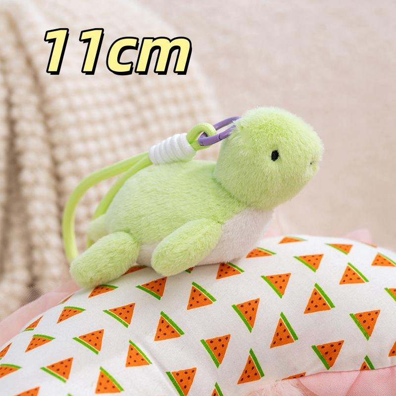 Lovely Sea Creature Plush Keychain Set Soft Stuffed Octopus Seahorse Starfish Whale Dolls Cute Ocean Animal Plushie Gifts