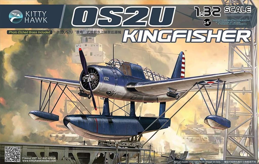 Kitty Hawk Model OS2U Kingfisher Plastic Model KH32016 1/32 (Airplane)