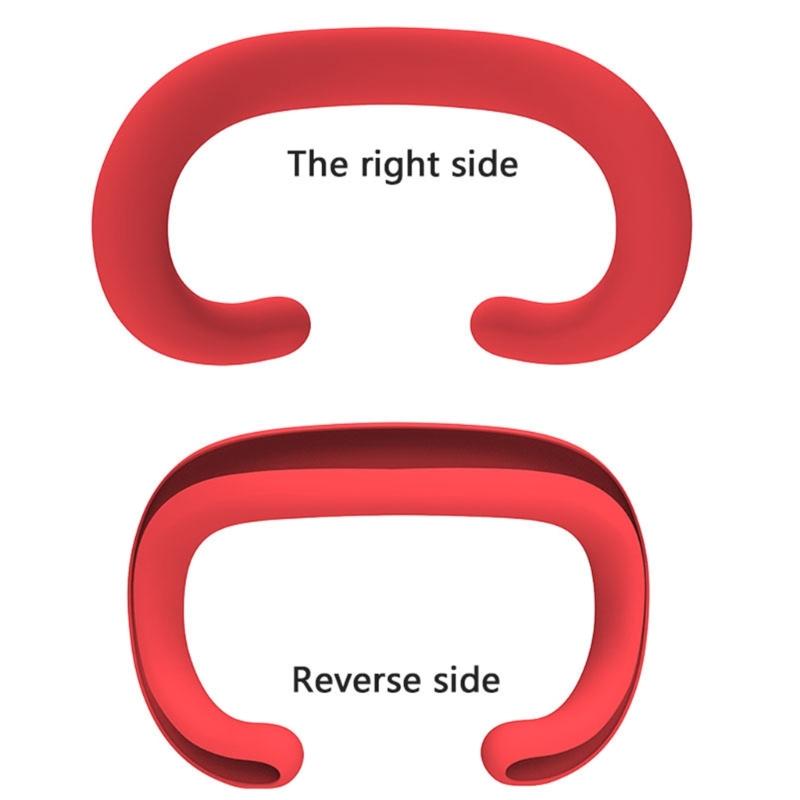 Weiche Silikon-Schutzhülle für MR Headwear Virtual Reality Headset Bequeme Gesichtspolsterung Einfache Installation