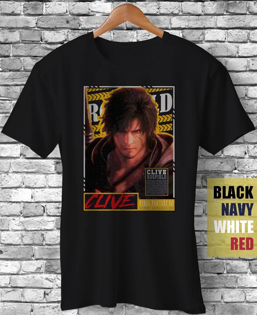 Clive Rosfield Final Fantasy XVI FF 16 Game Gaming Fan Funny Gift Unisex T-Shirt L