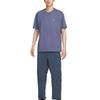 Nike ACG T Shirts Men's Sand Purple Crew Neck Moderate Straight Fit IH8660-508