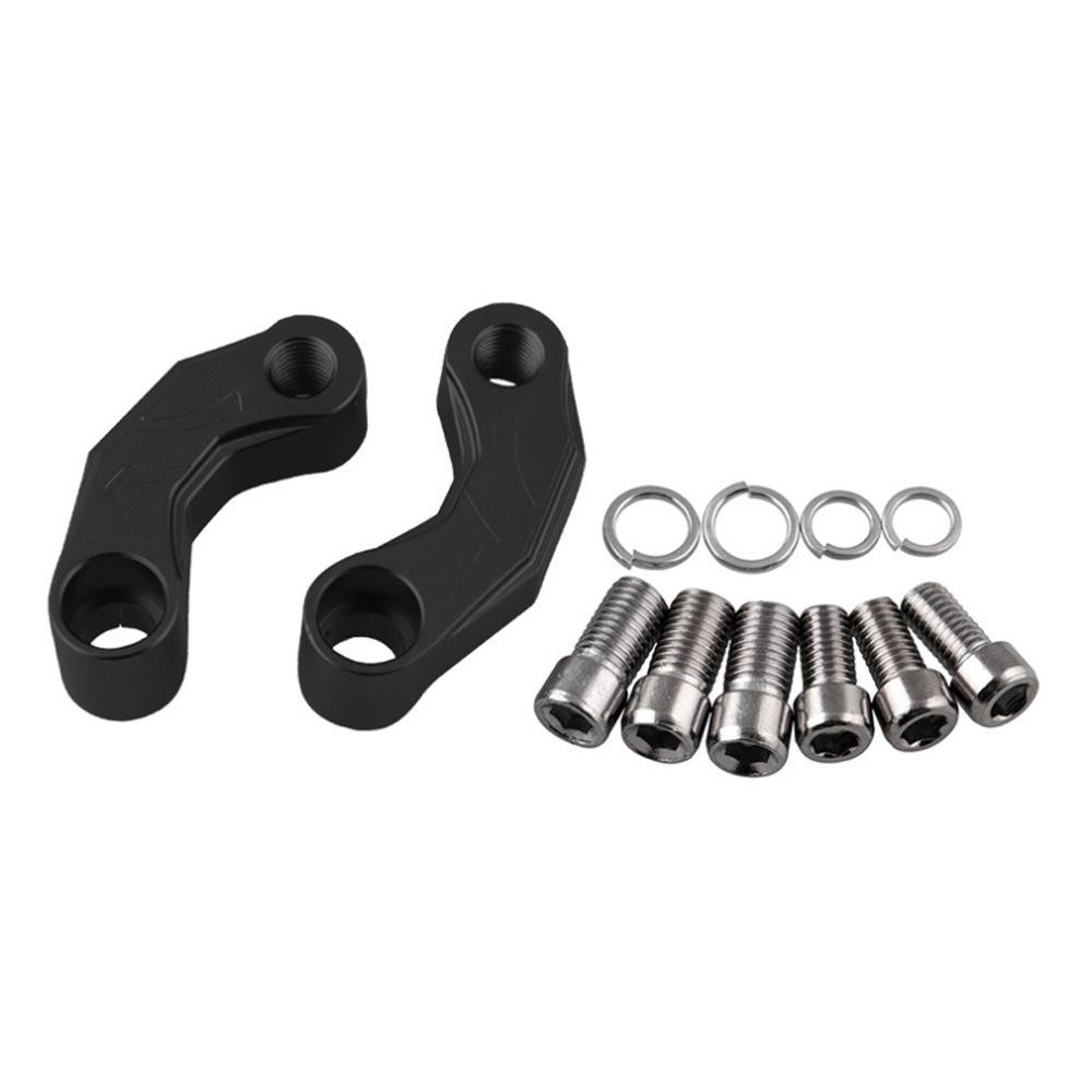 Motorcycle Mirror Extender Risers Universal Handlebar Mount Rearview Mirror Spacers Adapter M10