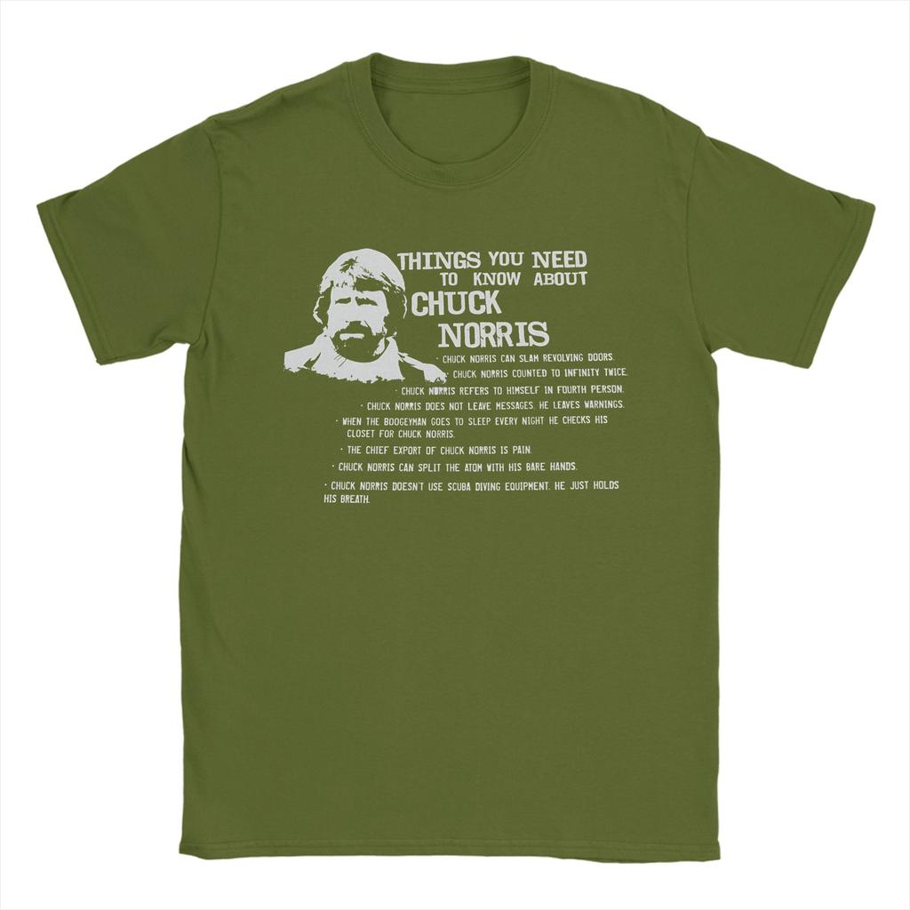 Chuck Norris Walker Texas Ranger and Chuck Norris Facts Meme Jokes TShirts Hipster Awesome Pure Cotton Clothing Birthday Gift