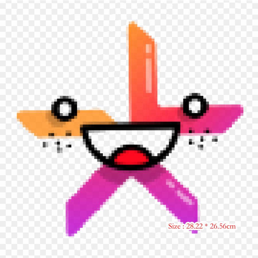 Cartoon Cosplay Iron On Heat Transfer Printing Vinyl Patches Sticker for Clothes DIY Appliques Washable Patches