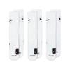 Nike Unisex Socks, Quick-Drying Breathable Sports Socks, Mid-Calf Socks, Three-Pair Pack, DA2123-100 White S