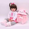 NPK 47 cm Silicon Reborn Super Baby Realistic Toddler Baby Bonecas Kid Doll Bebes Reborn Jucării pentru copii