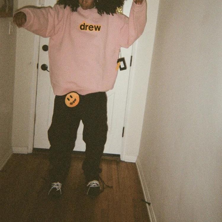 Drew House Secret Crewneck Sweatshirt 'Pink' Men's DR-SS21-64