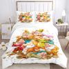 3pcs The Seven Dwarfs Quilt Set Soft and Comfortable Bedroom, Guest Room and Dorm Decor Bedding Set W096