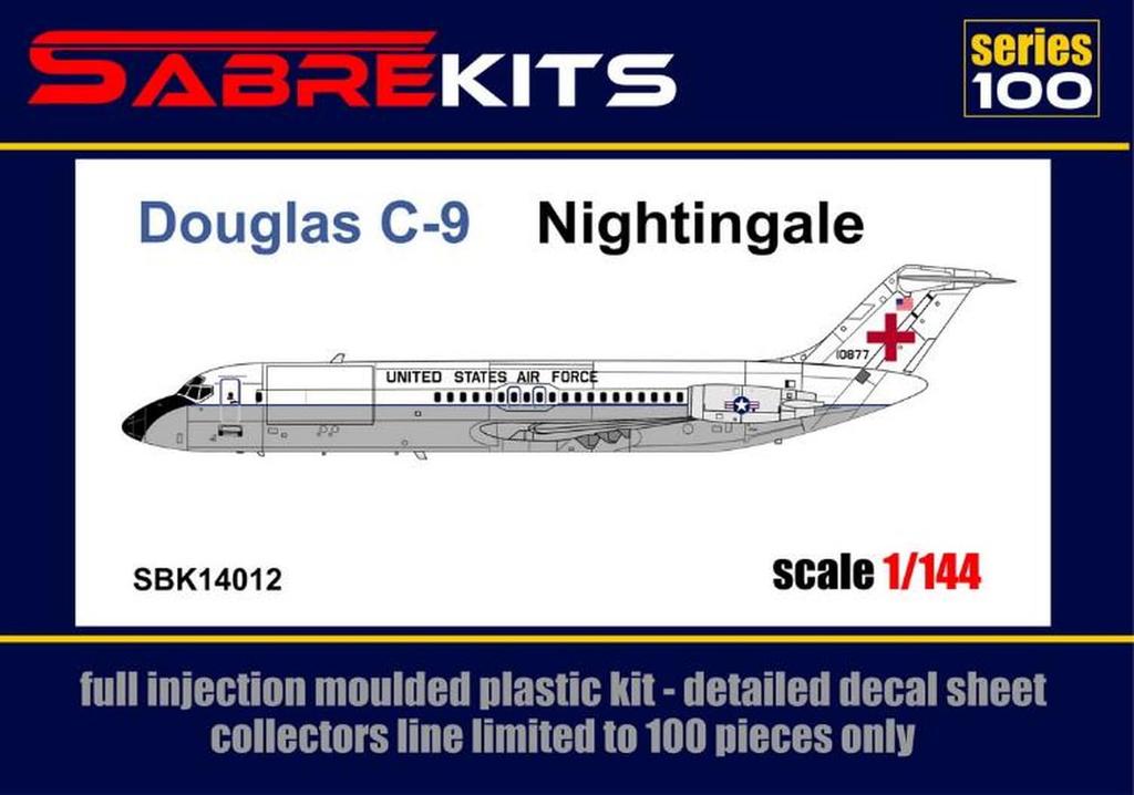 Saber Kits American Nightingale Plastic Model SBK14012 1/144 C-9