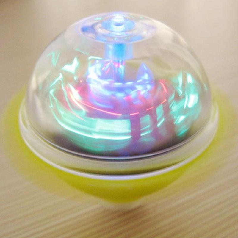 Building Toys Kids Toy Vinyl Gyro Colorful Flash Light-emitting Red Laser Line Gyro