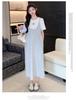 Maternity Summer 2026 Plus Size Loose Two-Piece Set