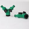 Y-Type Hose Splitter Double Way Joint 1 Split Two Faucet Diverter Garden Accessories Internal Thread Water-Diverter