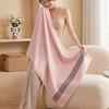 Bath Towels Cotton Thickened And Enlarged Bath Towels Household Absorbent Adult Bath Towels Beach Cotton Quick-Drying Polyester Cotton Bath Towels