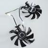 2Pcs 87mm/3.42in T129015SU 4Pin 12V VGA Fan Graphics Card Cooling Fan for RTX2060 2070 SUPER GTX1660 1660Ti Fan