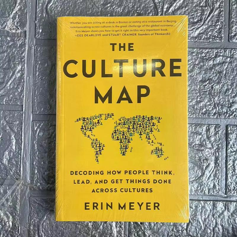 The Culture Map By Erin Meyer Decoding How People Think,Lead and Get Things Done Paperback Book In English