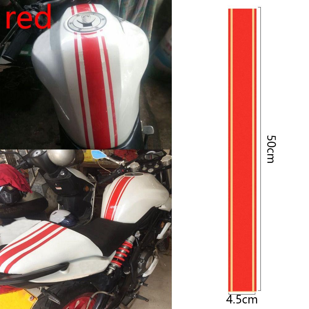 50cm New Fashion Decoration Motorcycle Sticker Tank Cowl Stripe Decal Pinstripe For Cafe Racer