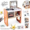 Cuisine pour enfant - Smoby - Modele Vanille - Des 3 ans - 11 Accessoires - Fabriqué en France - Four, Plaque de Cuisson, Évier