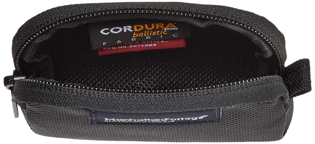 Manhattan Portage Black Label Official Coin Purse Pouch Cordura Ballistic Black MP1008BL2, Ver.2,