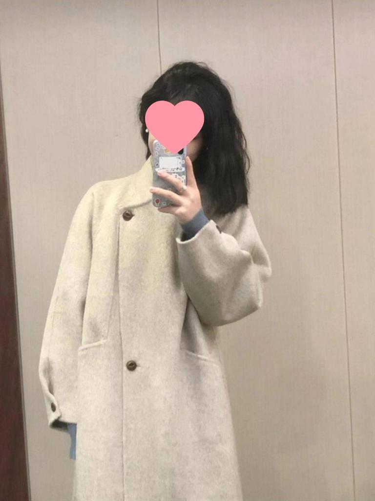 Petite Korean Style Mid-Length Woolen Coat for Autumn/Winter 2025 - Women's High-Grade Texture