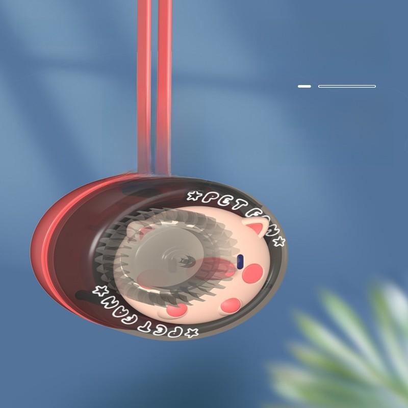 Pokmon Mini Handheld Fan With Usb Rechargeable Noleaf Design For Kids Outdoor Use