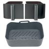 Fryer Silicone Pot Non Stick Reusable Liner Basket Replacement for   DZ201 Foodi 8QT