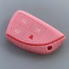 Silicone Car Key Cover Case for Chevrolet Corvette Suburban Tahoe for Cadillac CT4 CT5 2021 2022 remote key