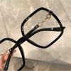 Fashion Anti-Blue Light-blocking Eyewear Glasses Computer Vintage Square Eyeglasses Women Clear Lens Eye Glasses