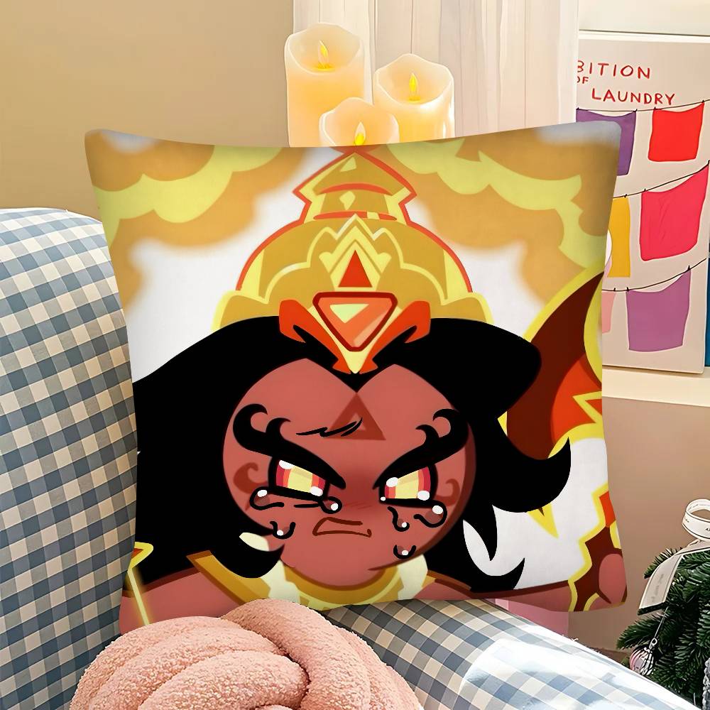 pc BBurning Spice Cookie Pillow Case Fashion Square Pillowcase Bedroom Sofa Room Ins Decoration Leisure