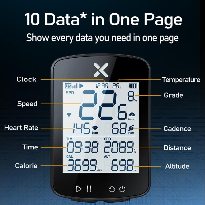 Choice Version xoss G+ G2 G plus 2 Bike Computer GPS Generation Cycling Wireless Speedometer Tracker Odometer Road MTB Bike ANT+