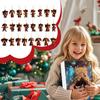 Dachshund Advent Calendar 2025 Christmas Countdown Calendar 24 Days 2D Acrylic Dog Ornaments for Christmas Tree Decoration Gifts
