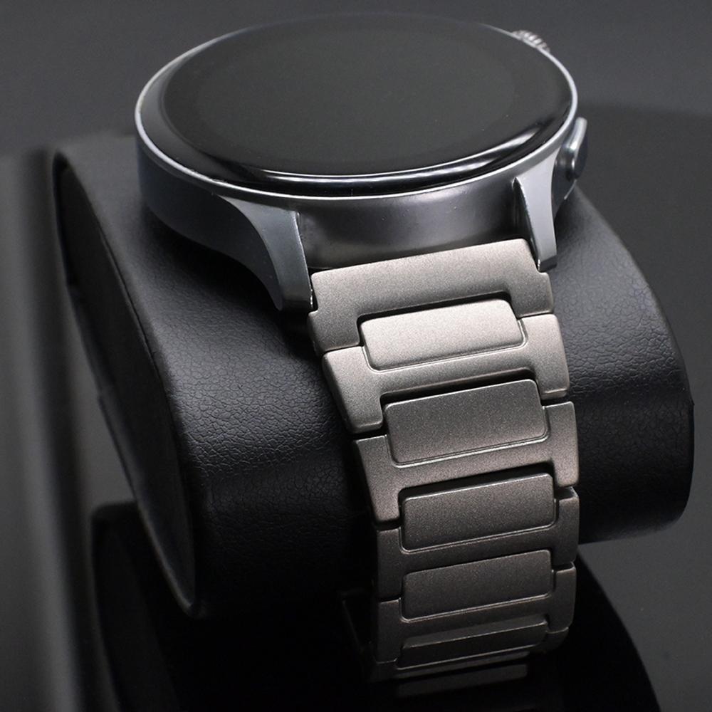 22mm titanový řemínek pro Huawei Watch GT6 GT5 Pro 46mm Ultimate Watch 4 Pro Business kovový pásek pro Amazfit Balance Active 2