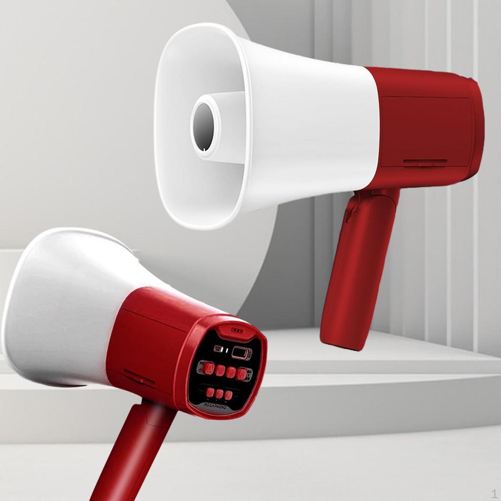 Megaphone Speaker Handheld Amplifier Bullhorns for Cheerleading Coaches