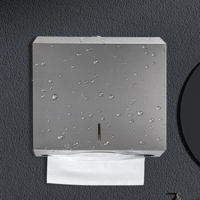 Portarrollos de Papel Higiénico de Acero Inoxidable Cromado Montado en Pared Caja Oculta para Rollos de Baño Impermeable Múltiples Tipos WF-18072