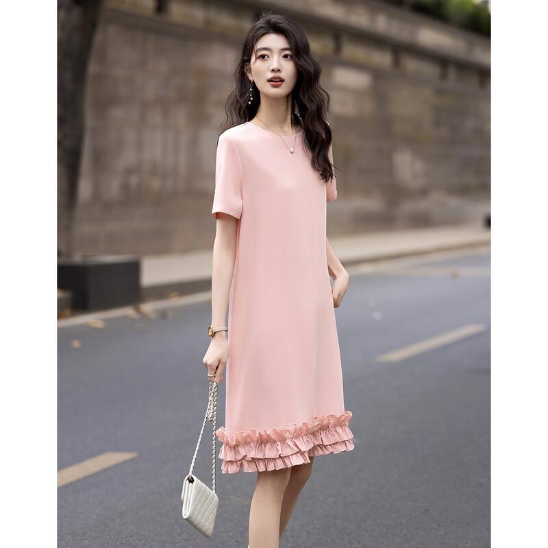 Demana Ruffled A-Line Midi Dress