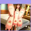 Plush Peach Avocado Pillow With Pp Cotton Filling For Children Bedroom Decor