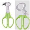 Quail Egg Shell Opener Scissors with Non-Slip Handle Cutter Stainless Steel Blade Lightweight Kitchen Shears Easy Clean Tool for Precise Cutting