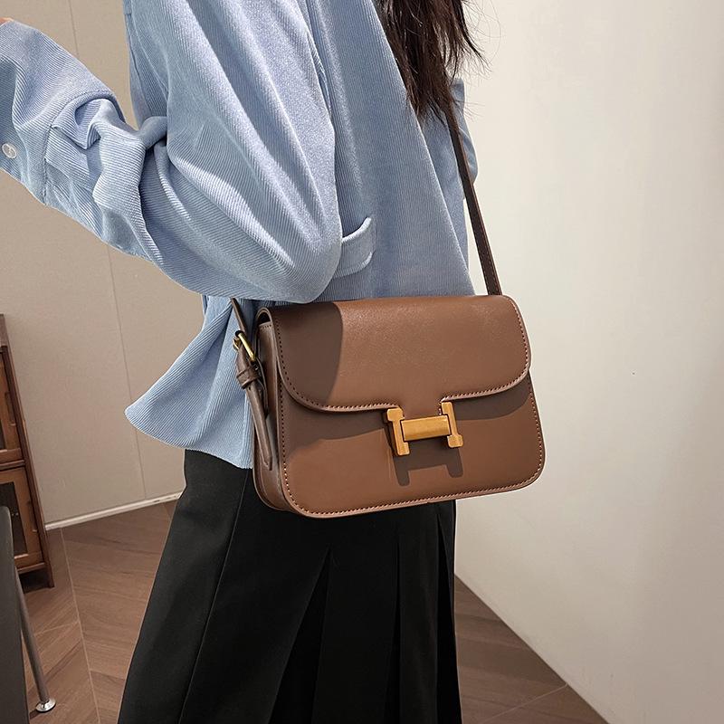 Dámska retro štvorcová crossbody taška - Všestranná jarná taška cez rameno