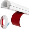 1PC 1/2/3/5/10M Self-Adhesive Wire Hiders for TV on Wall Wire Concealer for Cords Hide Cables Cable Covers White Raceway Cable